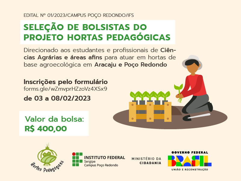 Campus Poço Redondo Projeto Hortas Pedagógicas SIGAA 1