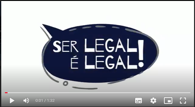 Ser legal é legal video1