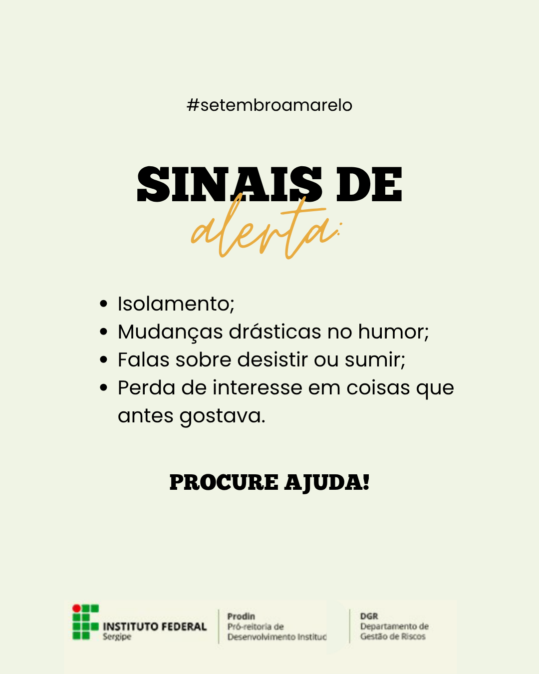 Setembro amarelo